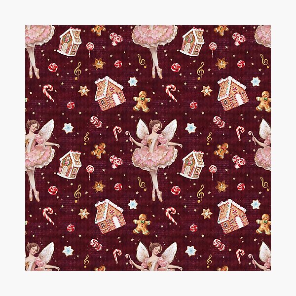 Item preview, The Nutcracker Christmas Pattern designed and sold by LouieVanille.
