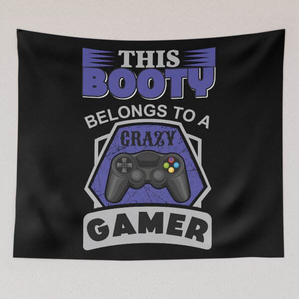 Item preview, Crazy Gamer Booty designed and sold by MOFAPPAREL.