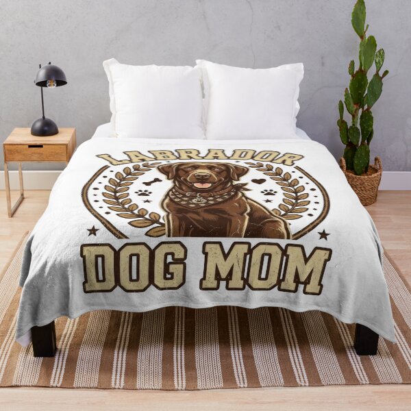 Item preview, Chocolate Labrador Dog Mom designed and sold by RockitBaby.
