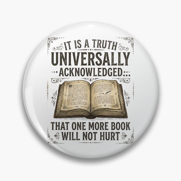 Item preview, Pride and Prejudice One More Book Will Not Hurt Jane Austen designed and sold by Fenay Designs.