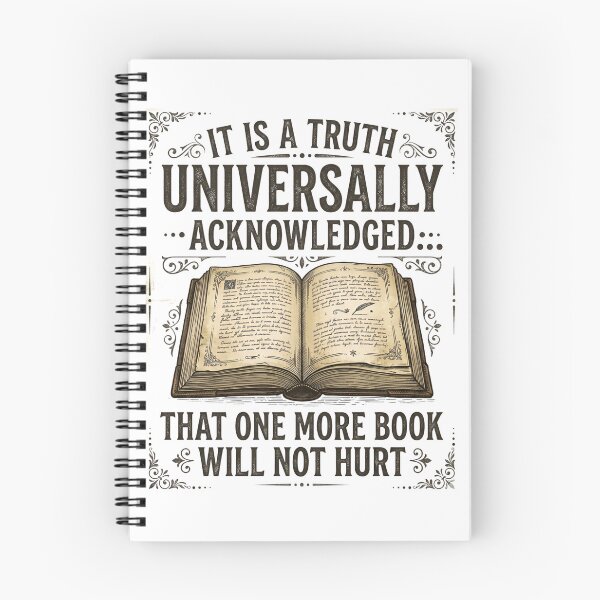 Item preview, Pride and Prejudice One More Book Will Not Hurt Jane Austen designed and sold by Fenay Designs.