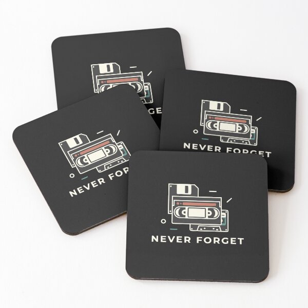 Item preview, Never Forget Retro Cassette Tape VHS Music Old School Funny designed and sold by alenaz.