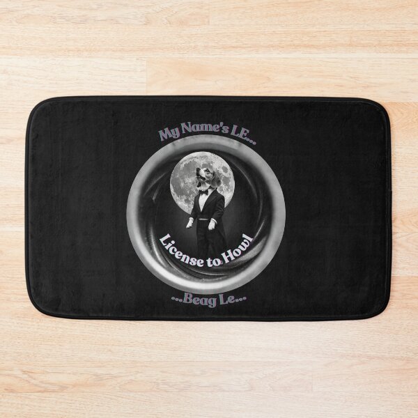Item preview, Beag Le – My Name’s Le… License to Howl Funny Beagle Tuxedo Shirt designed and sold by ArthurShu.