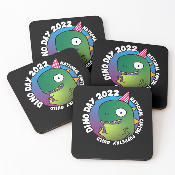 Item preview, Dino's Birthday 2022 logo meme national capital puppetry guide designed and sold by hanichshop.