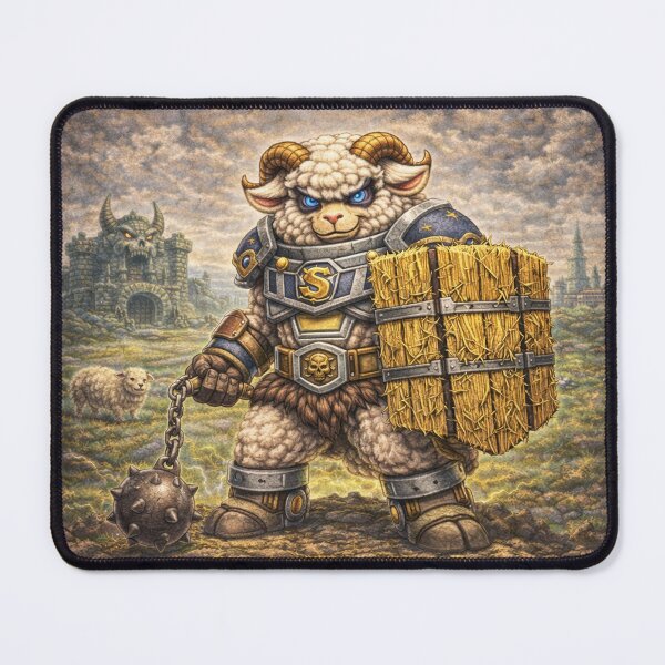 Item preview, Grazing Guardian, Defender of the Flocks | Sheep-Man Sheepism Parody designed and sold by Thpoar.