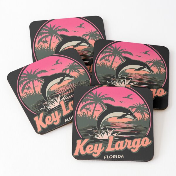 Item preview, Key Largo, Sunset, Dolphin  designed and sold by PamLeeDesign.
