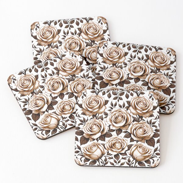 Item preview, Decorative Vintage Rose Garden Pattern. designed and sold by MissYouONLY.