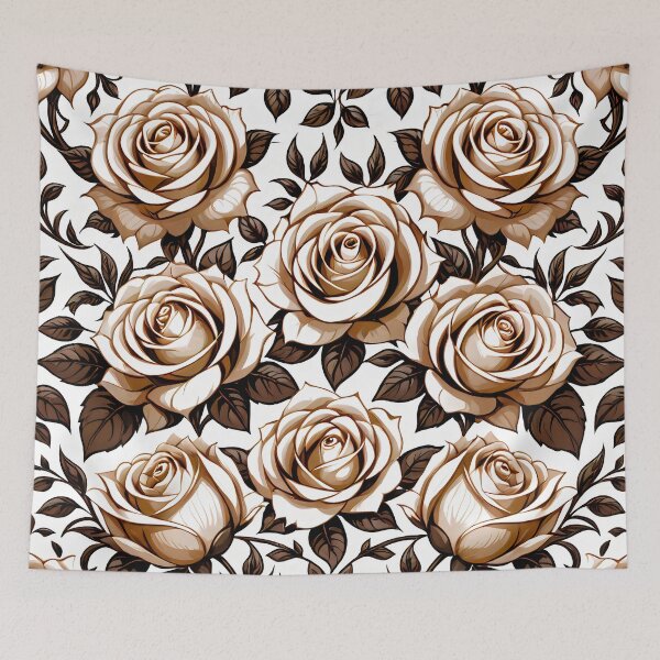 Item preview, Decorative Vintage Rose Garden Pattern. designed and sold by MissYouONLY.