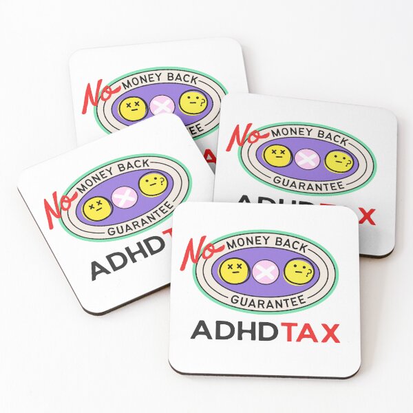 Item preview, Funny Neurodivergent - ADHD Tax designed and sold by neuro-chaos.