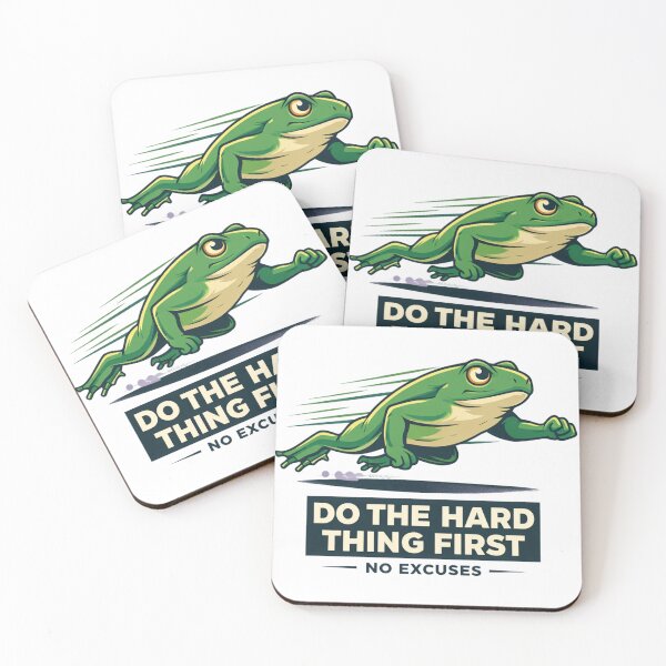 Item preview, Eat that frog , Do the hard thing fast  designed and sold by Rally Forge.