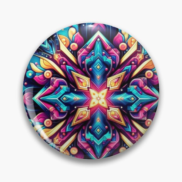 Item preview, Cosmic Mandala – Kaleidoscopic Harmony Emblem designed and sold by Dogandesighn.