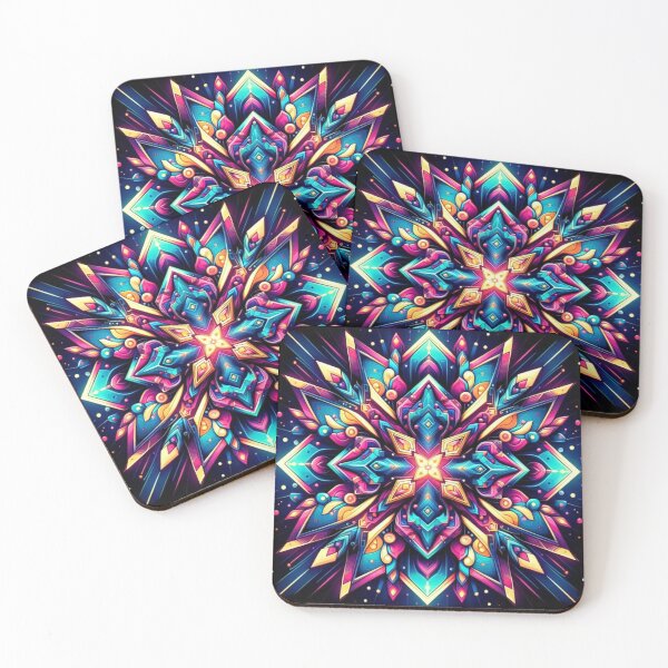 Item preview, Cosmic Mandala – Kaleidoscopic Harmony Emblem designed and sold by Dogandesighn.