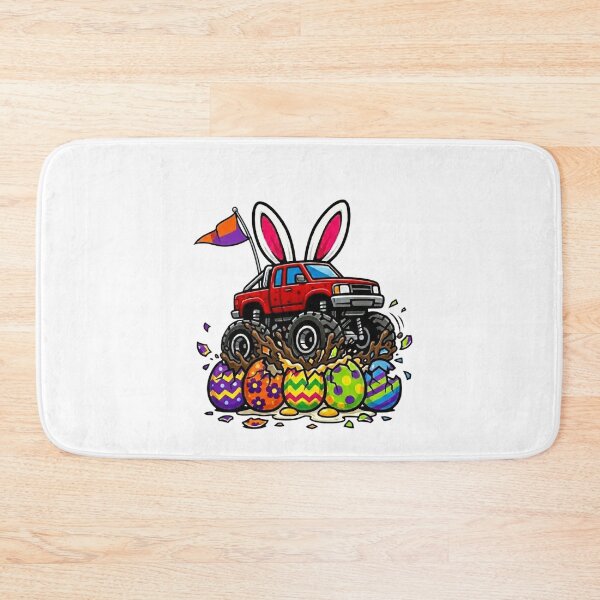 Item preview, Boys Easter Monster Truck Eggs Toddler Kids designed and sold by clothesy7.