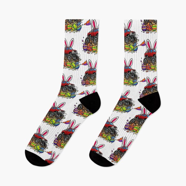 Item preview, Boys Easter Monster Truck Eggs Toddler Kids designed and sold by clothesy7.