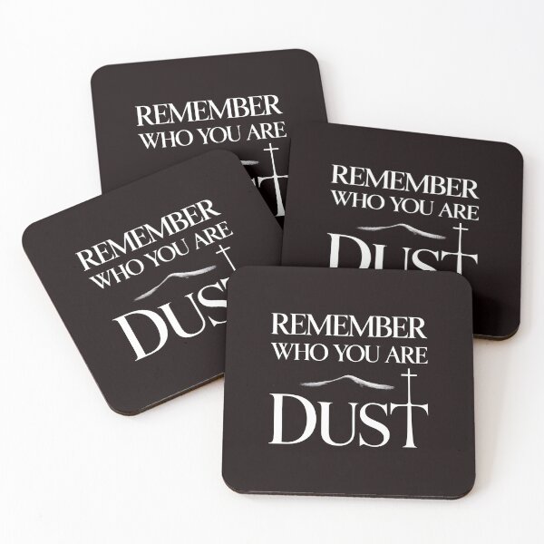 Item preview, Remember That You Are Dust – Minimalist Catholic Quote Bible Verse designed and sold by Redgiant87x.