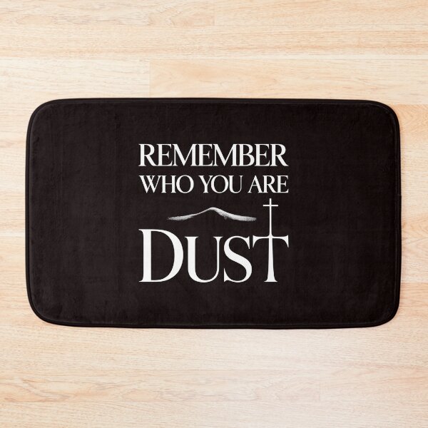 Item preview, Remember That You Are Dust – Minimalist Catholic Quote Bible Verse designed and sold by Redgiant87x.