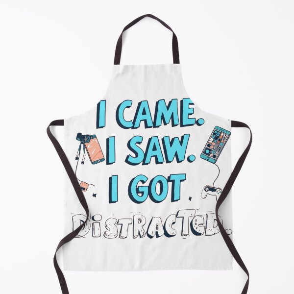 Item preview, Easily Distracted Funny Quote designed and sold by WisknowDesigns.