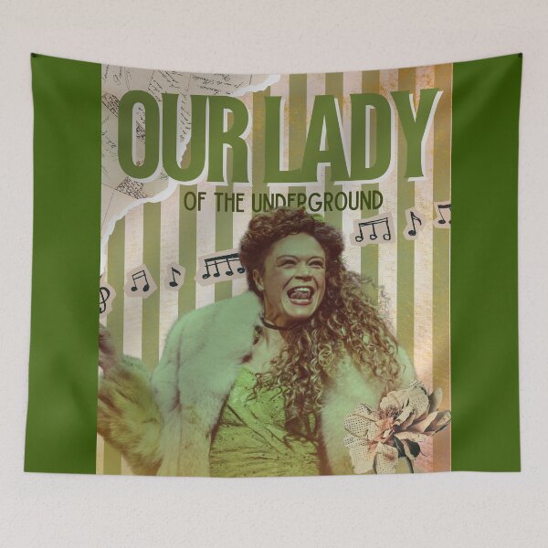 Item preview, HADESTOWN PERSEPHONE POSTER designed and sold by Marleydoesinfactmoo.