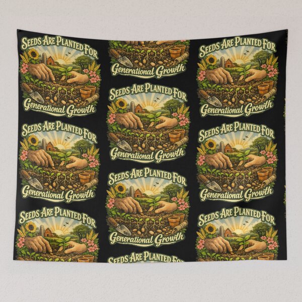 Item preview, Seeds Are Planted For Generational Growth Farm Legacy Design designed and sold by TeeTimeTreasure.