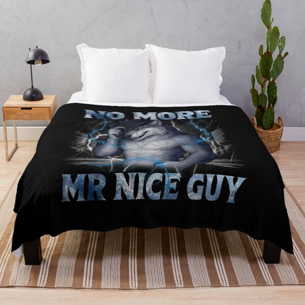Item preview, No More Mr Nice Guy Cowboy Wolf Sigma Male Lightning Aesthetic designed and sold by AraceLidway.