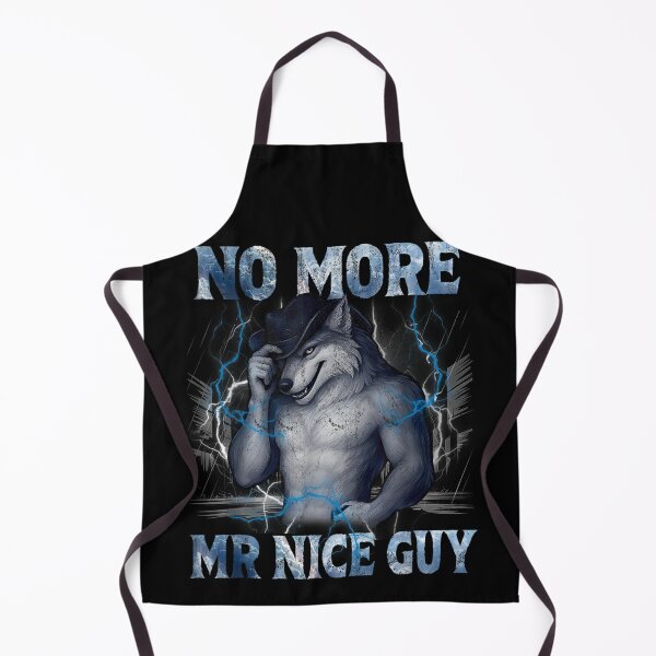 Item preview, No More Mr Nice Guy Cowboy Wolf Sigma Male Lightning Aesthetic designed and sold by AraceLidway.