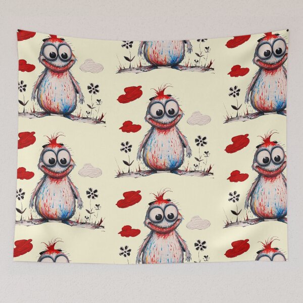 Item preview, The creatures - Spooky Penguin designed and sold by Poppflix-TM.