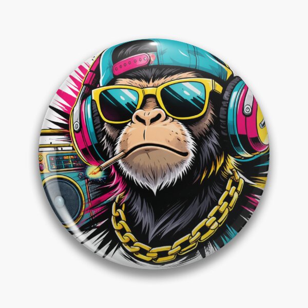Item preview, Dj Monkey designed and sold by ArmPink.