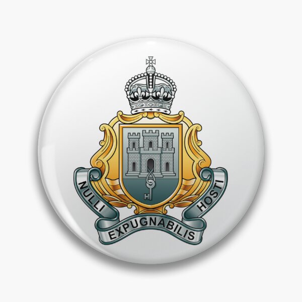 Item preview, Royal Gibraltar Regiment Kings Crown designed and sold by Bootneckstore.