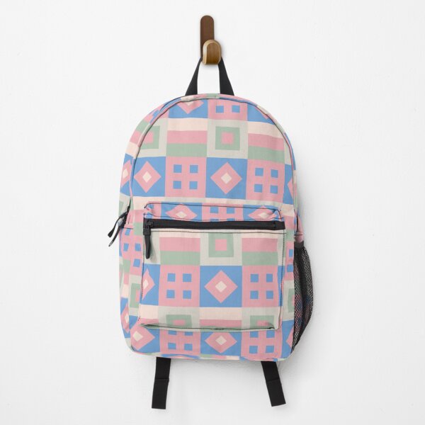Item preview, patchwork design in pink and blue designed and sold by Sheridanlongdog.