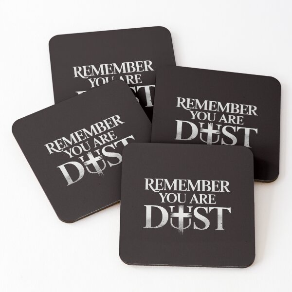 Item preview, Remember That You Are Dust – Scripture Inspired Catholic Quote designed and sold by Redgiant87x.