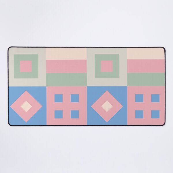 Item preview, patchwork design in pink and blue designed and sold by Sheridanlongdog.