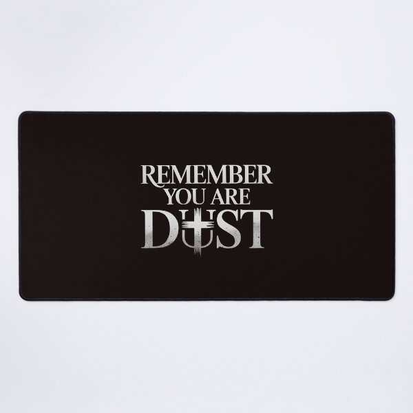 Item preview, Remember That You Are Dust – Scripture Inspired Catholic Quote designed and sold by Redgiant87x.