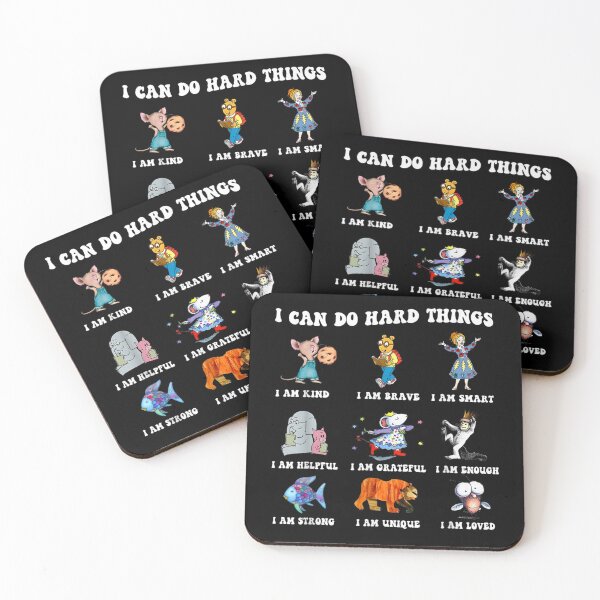Item preview, I Can Do Hard Things Positive Affirmations For Kids Teachers Classroom designed and sold by KenveLaova.