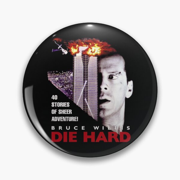 Item preview, DIE HARD Only works with black BruceWillis 40 stories of sheer adventure designed and sold by hanichshop.