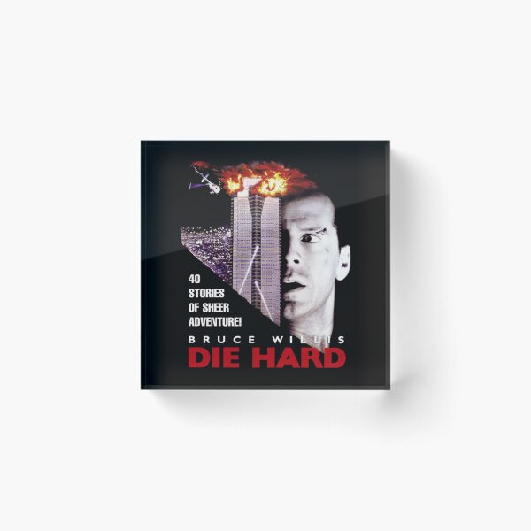 Item preview, DIE HARD Only works with black BruceWillis 40 stories of sheer adventure designed and sold by hanichshop.