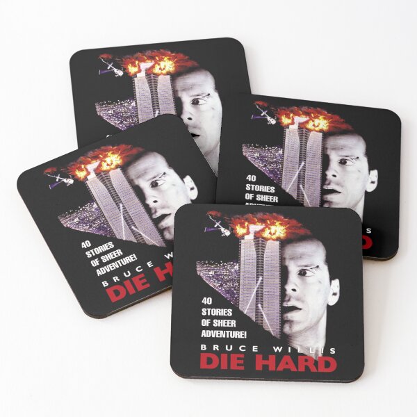 Item preview, DIE HARD Only works with black BruceWillis 40 stories of sheer adventure designed and sold by hanichshop.