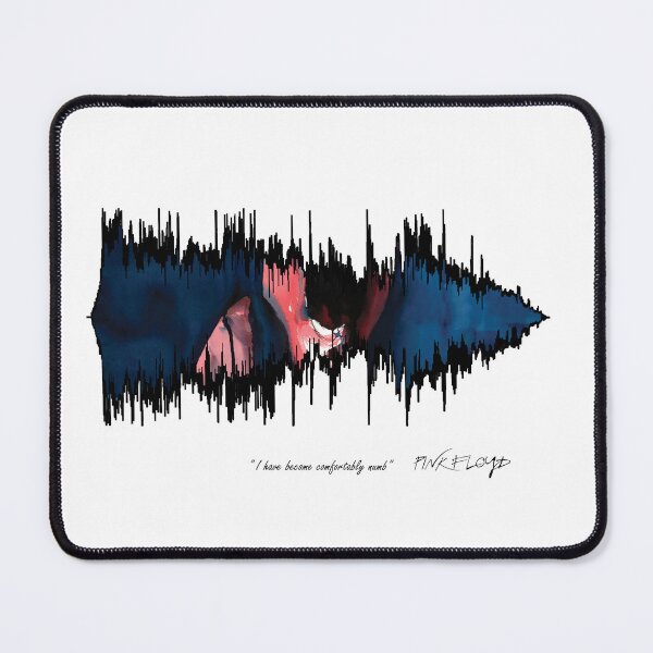Item preview, Pink Floyd Comfortably Numb Soundwave Art designed and sold by MunkiMagik.
