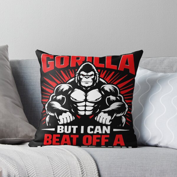 Item preview, I'm Not A Gorilla But I Can Beat Off A Hundred Men – Funny Gym designed and sold by FamaPod.