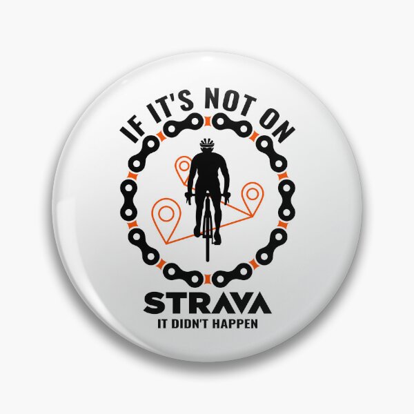 Item preview, If Its Not On Strava It Never Happened Funny Cycling  designed and sold by BMLprint ⭐⭐⭐⭐⭐.