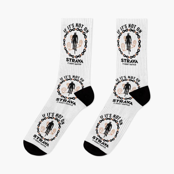 Item preview, If Its Not On Strava It Never Happened Funny Cycling  designed and sold by BMLprint ⭐⭐⭐⭐⭐.