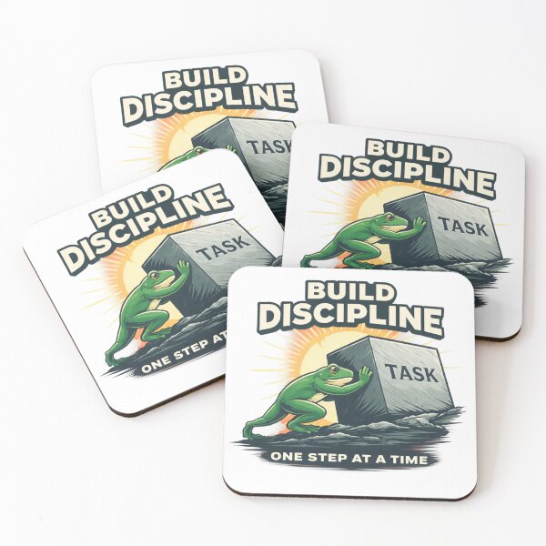 Item preview, Build discipline, eat the frog designed and sold by Rally Forge.