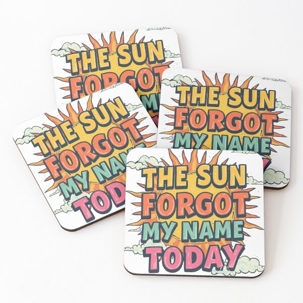 Item preview, Sun Forgot My Name Poetic Quote designed and sold by WisknowDesigns.