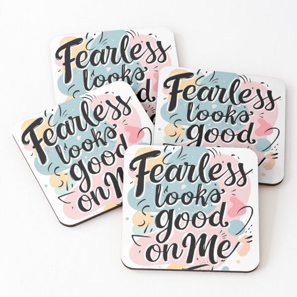 Item preview, Fearless Looks Good Quote designed and sold by WisknowDesigns.