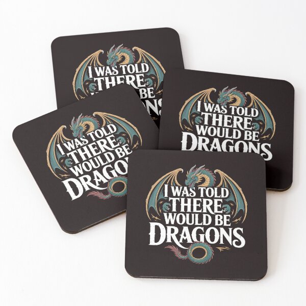 Item preview, Funny I Was Told There Would Be Dragons – Nerd Humor For Fantasy Lover And RPG Fans designed and sold by Redgiant87x.