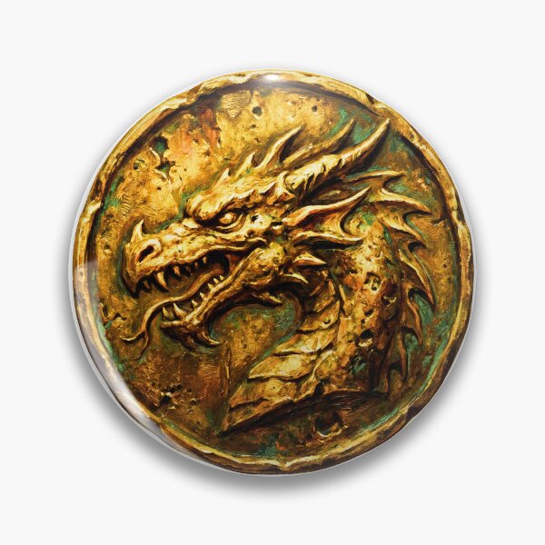 Item preview, The Sorcerer Coin - Antique RPG Class Sticker designed and sold by ShadowFaeStudio.