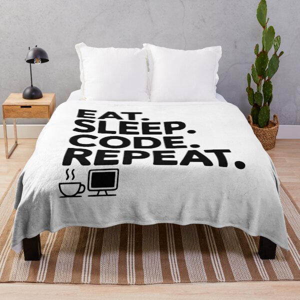 Item preview, Eat. Sleep. Code. Repeat. designed and sold by Frank Ring.