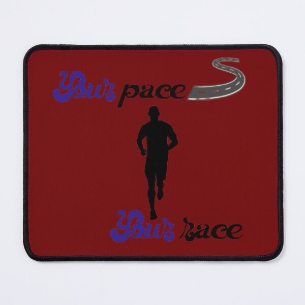 Item preview, Your Pace Your Race Motivational Runner Silhouette designed and sold by Miheerala.