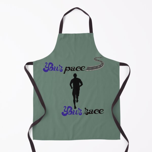 Item preview, Your Pace Your Race Motivational Runner Silhouette designed and sold by Miheerala.
