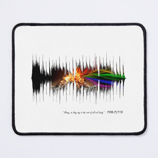 Item preview, Pink Floyd Money Soundwave Art designed and sold by MunkiMagik.