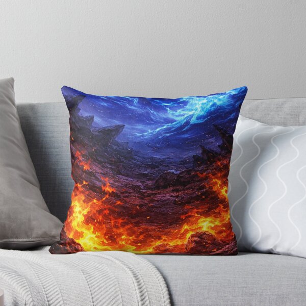 Item preview, Elemental battle between fire and ice designed and sold by raibeccia.